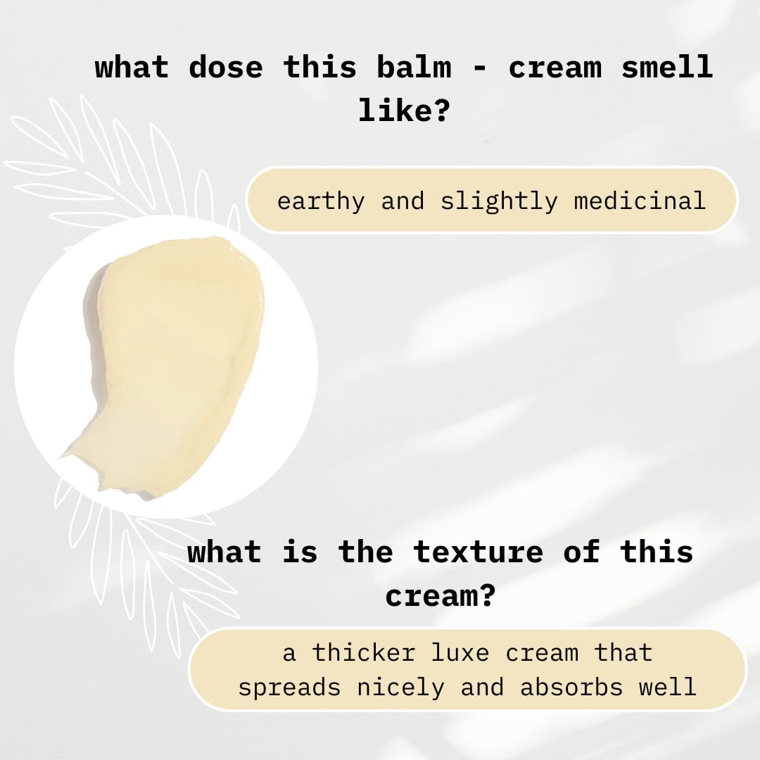 Rosehip, Black Seed, Castor Oil Organic Fortifying Face Cream Treatment Balm Powerful Anti-Aging Natural Moisturizer Nourishing Miracle Balm For Glowing Supple Radiant Skin Glass Jar