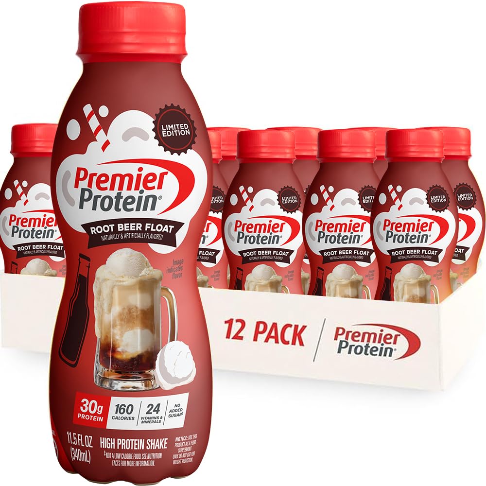 Premier Protein Shake, Caramel, 30g High Protein, 12 Pack