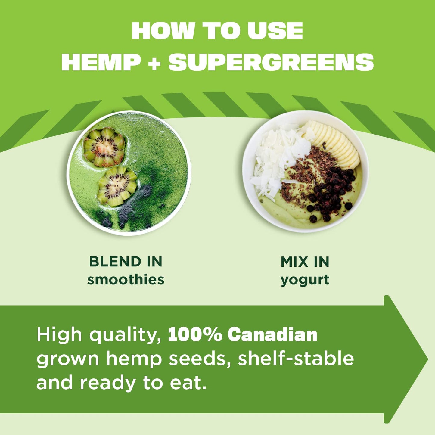 Manitoba Harvest Organic Hemp & Supergreens Powder, 7.5 oz, Green Superfood Powder with 6g of Protein, 3g of Fiber per Serving, Vegan, Non-GMO Project Verified, Packaging May Vary