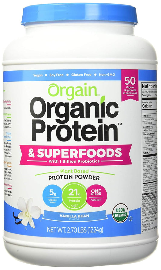 Orgain Organic Protein & Super Foods, 2.70 Lb