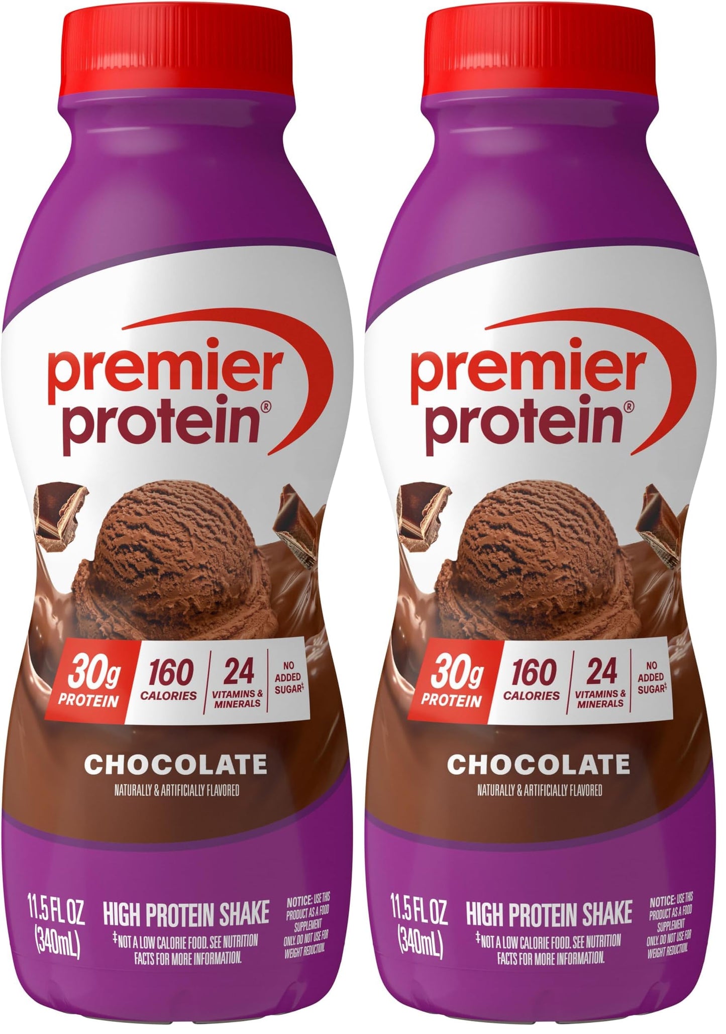 Premier Protein Shake, Caramel, 30g High Protein, 12 Pack